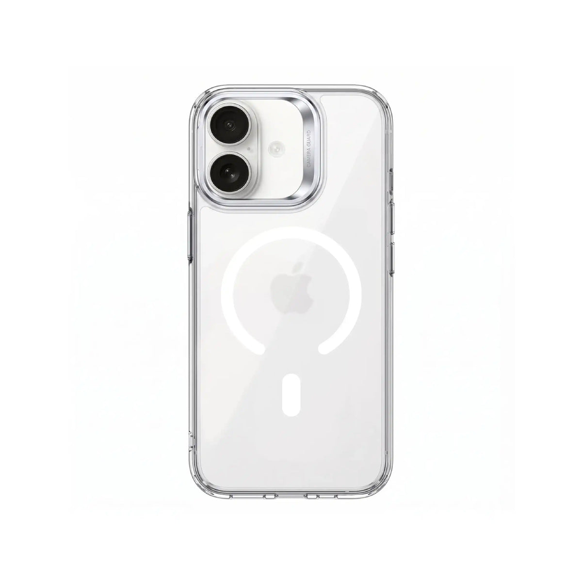 Étui transparent MOVY Clear compatible MagSafe pour iPhone 12, vue arrière