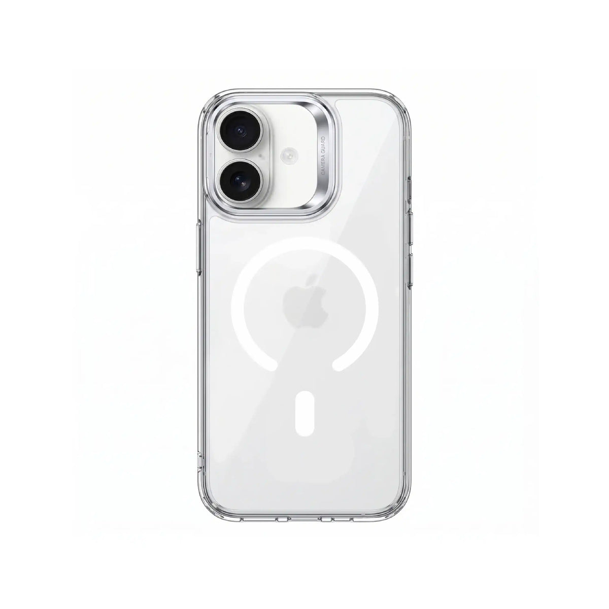 Étui transparent MOVY Clear compatible MagSafe pour iPhone 17, vue arrière