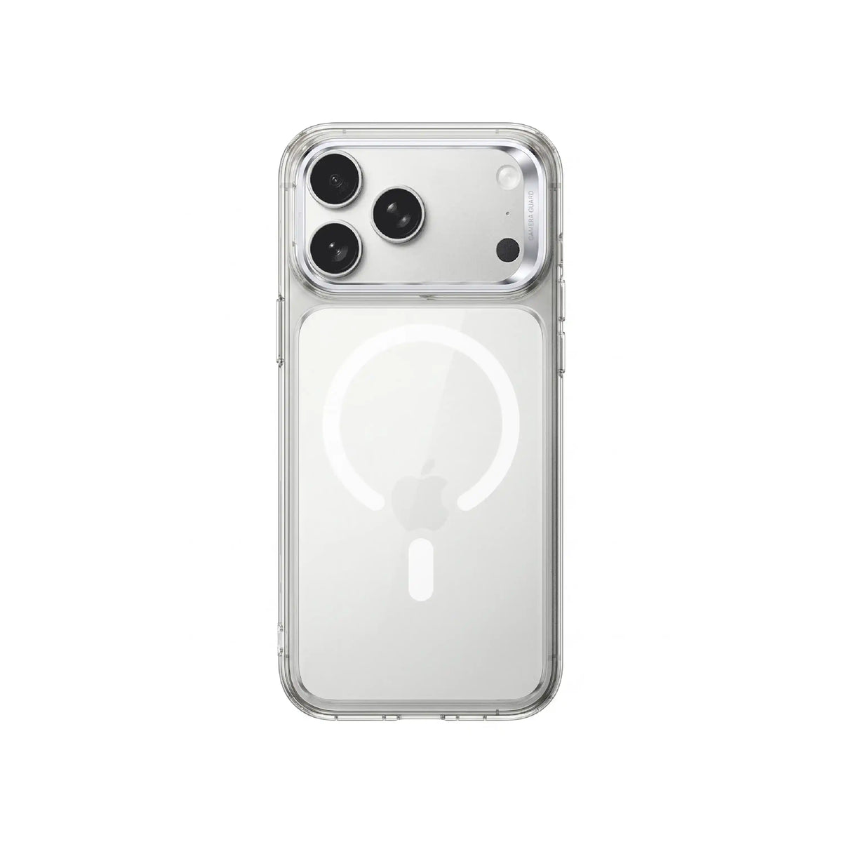 Étui transparent MOVY Clear compatible MagSafe pour iPhone 18 Pro Max / 17 Pro Max, vue arrière