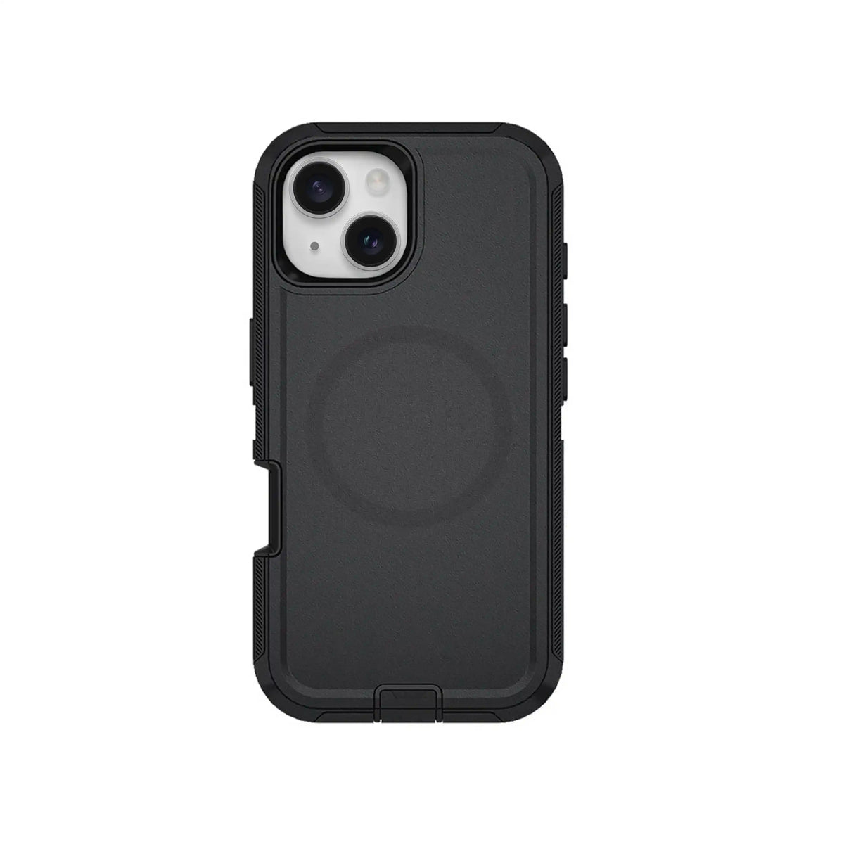 MOVY Rugged Max MagSafe-compatible case for iPhone 15, rear view