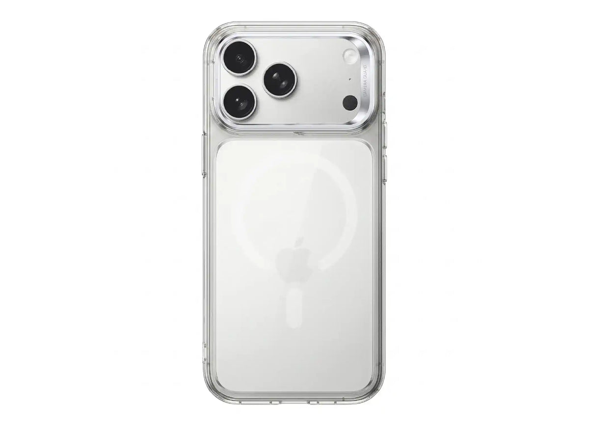 Étui transparent MOVY Clear compatible MagSafe avec support intégré