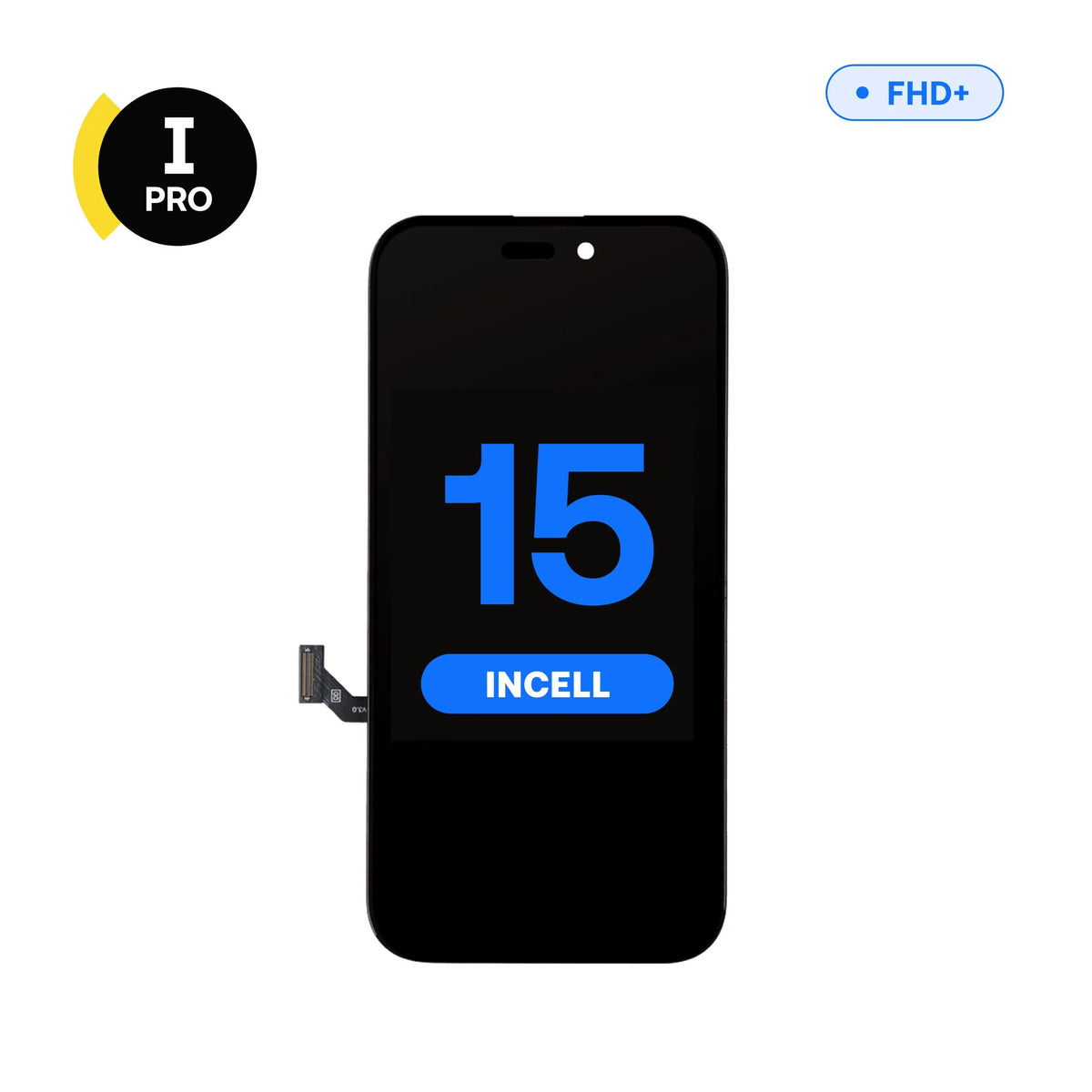 Écran de remplacement LCD InCell FHD+ I-Pro pour iPhone 15