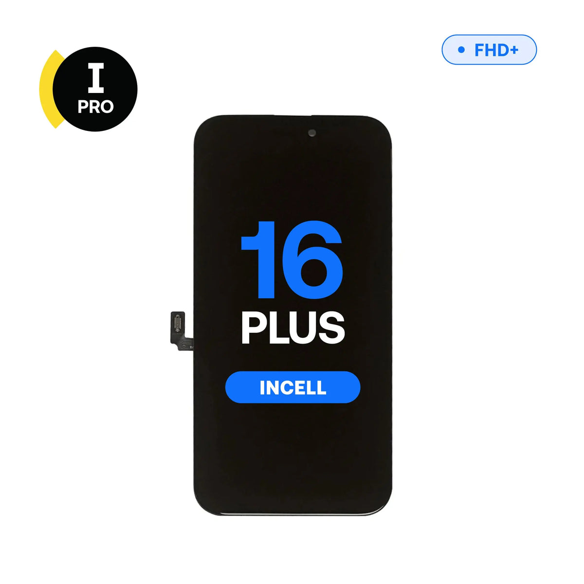 FHD+ InCell LCD replacement screen, I-Pro, for iPhone 16 Plus